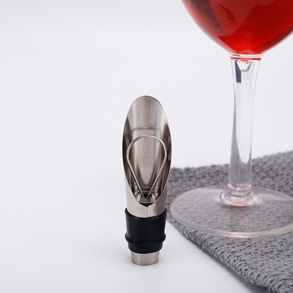 Wine Aerator Pour - อุปกรณ์บาร์เทขวดน้ำสแตนเลสแบบคลาสสิก