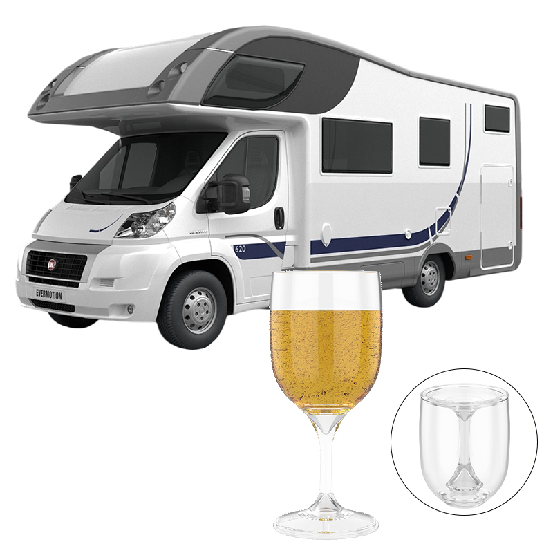 แก้วไวน์พกพาแบบพับได้ ไม่แตกหั - Wine & Beer Guayaquil บทวิจารณ์และราคา
