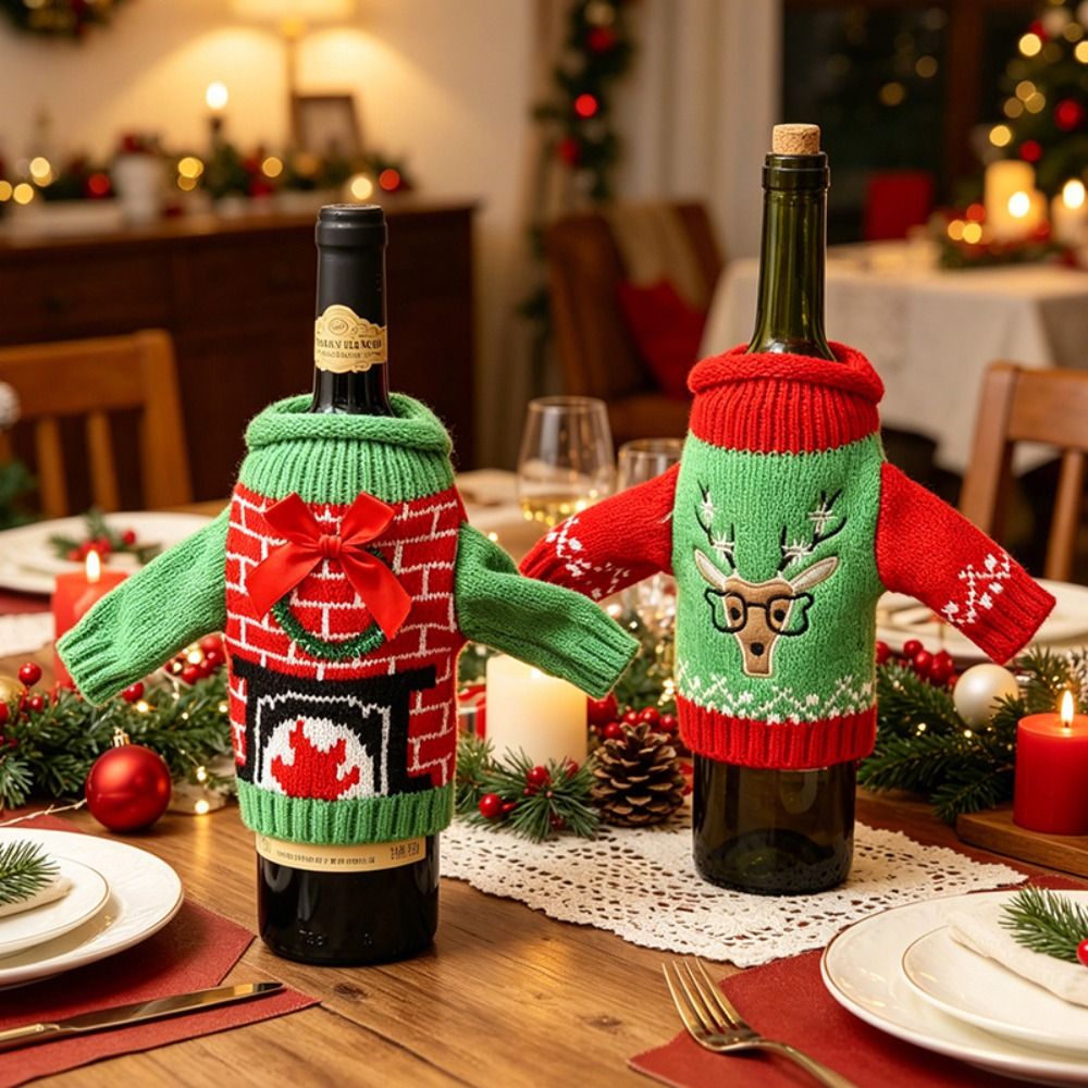 ปลอกหุ้มขวดไวน์ลายกวางเอลค์ ปล - Wine Beer Hat บทวิจารณ์และราคา