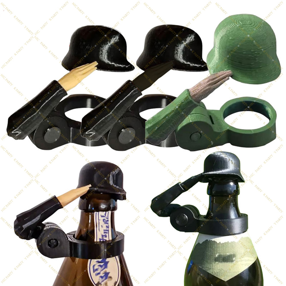 หมวกแก๊ปขวดเบียร์ลายทหารตลก ขอ - Wine Beer Hat บทวิจารณ์และราคา